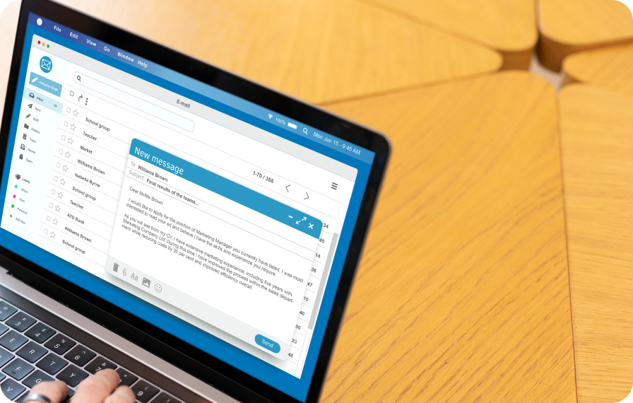 We separate targeted customer requests from spam